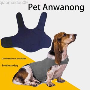 Hundtröjor et bekväm anti ångest hundvalp vest et shirt stress lugnande wrap kläder husdjur kläder xs-xl l220810