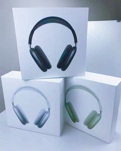 AirPods Max hörlurar högkvalitativa trådlösa headset för hörlurar vikbara stereo hörlurar för iPhone 13 12 11 X Pro