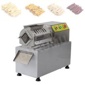 French Fries Machine Comercial Comercial Automático Potata Pepino Cutter de Taro de Abóbora Doce