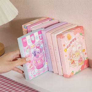 50 Sheets Cute Girl Set DIY Decoration Kawaii Hand Account Notebook Cup Pattern Stickers Stationery 220705