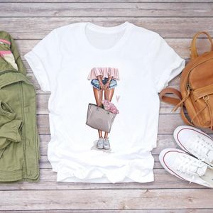 Giyu 2022 Sevimli Anne Taç Anne T-Shirt Bayanlar Moda Giysileri T-Shirt Kadınlar Mama Grafik Tshirt Üst Lady Baskı Kadın Tee Kadınlar
