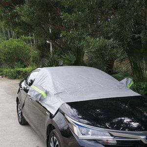 Автомобиль защиты от ветрового стекла покрывает защиту от снежного доказательства Skoda Octavia для Toyota Corolla для Peugeot 307 407 308 H220425