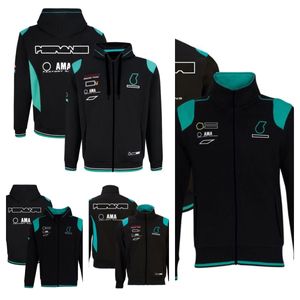 Motorcycle racing suit men's team sweatshirt leisure sports zipper sweater coat