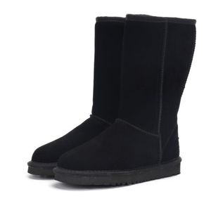Aus classical 5815 tall women snow boots Sheepskin keep warm boot top quality with card dustbags Beautiful gift