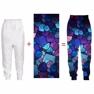 Plstar Cosmos 3D spersonalizowane swobodne spodnie DIY Custom Pants Mężczyźni Kobiety Joggery Hurtownicy Drop 220714