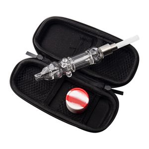 Paladin886 CSYC NC025 Glass Bong Dab Rig Bubbler Pipe Bag Set 510 Quartz Ceramic Nail Dabber Tool Silicon Jar Spill-Stricing Reting Pipes Smooth Airflow