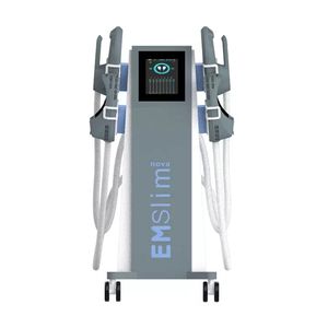 EMS Abnehmen Neo RF High Intensity Focused Electromagnetic EMS Tesla Sculpt Machine Muskelstimulation 4 Griffe Nova Beauty Equipment