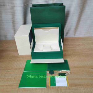 Selling Top Quality Green Perpetual Watches Boxes High-Grade Watch Original Box Papers Card Papers Handbag 0 8KG For 116500 12219Z
