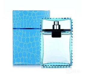 Em estoque, reflegador de ar azul de garrafa azul -perfume cavalheiro saúde 100ml para homens duradouros com tempo duradouro