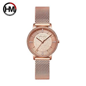 Orologi da donna orologi da polso al quarzo giapponese con diamanti pieni Orologi da donna di lusso Orologi Relogio Feminino Drop Shipping 201116