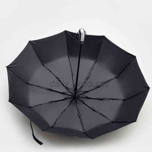 Hediye Şemsiyeleri toptan satış-Otomatik katlanır şemsiye rüzgar geçirmez on kemik otomobil lüks büyük işletme yağmur şemsiye güneş koruma uv hediye parasol vtmtl1714