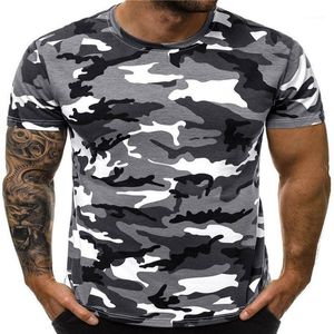 Summer Round Neck Shirt Tight Sexy Camouflage Casual Sports Men s T Shirt Fashion Tshirt For Men Oversized Male Clothing T Shirts
