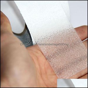 Banyo Paspasları Banyo Aksesuarları Ev Bahçesi PVC Mat Bant Anti-Sıvı Strip Güvenli Anti Kaydırma Merdivenleri Kasetler Zararsız Peva Kauçuk DIY Stickers NO