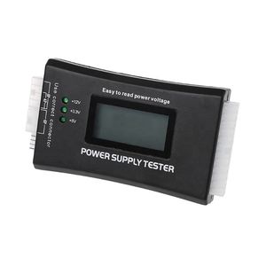 New LCD PC Computer 20 24 Pin 4 PSU ATX BTX ITX SATA HDD Power Supply Tester