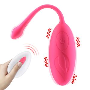 Vibratore telecomandato senza fili per giocattoli sexy da donna Mastubatore femminile adulto Massaggiatore vaginale con uovo vibrante Erotico