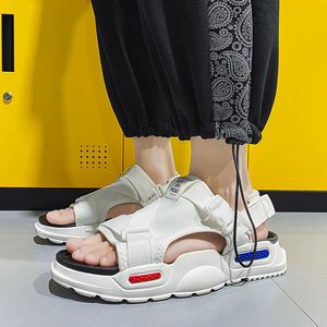 Sandallar Moda Erkek Terlik Tasarımcı Slaytlar Yaz plajı rahat kaymaz su ayakkabıları açık ayak parmağı tarafı 39-45sandals