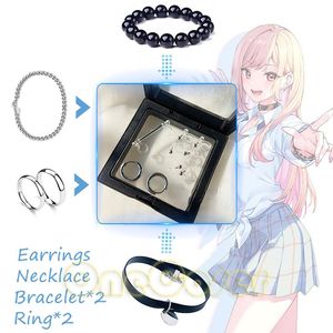 Other Event & Party Supplies Anime My Dress-Up Darling Marin Kitagawa Cosplay Prop Bracelet Earrings Necklace Rings Accessory Sono Bisque Do