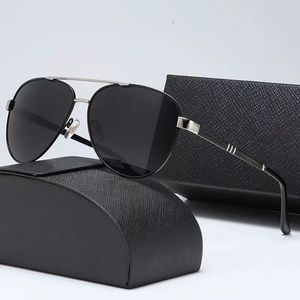 Wholesale Men's Designer Sunglasses Ladies Luxury Sunglasses Plated Square Frame Brand Vintage Polarized Fashion Goggles 4 Colors Available gift