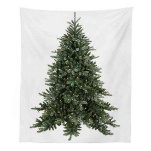 2021 Wall Rug Christmas Tree Wall Hanging Blanket Christmas For Home Decorations Xmas Large Wall Rugs Background 230x175cm J220804