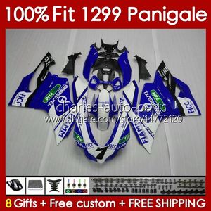 OEM Blue Factory Codywork for Ducati Panigale 959 1299 S R 959R 1299R 1299S 15 16 17 18 Body 140NO.37 Ramka 959S 2015 2016 2017 2018 959-1299 15-18 Wtrysle formy wtrysku Fairing