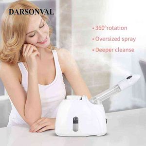 Ansiktsångare Nano Ozone Vaporizer Ozonium ånghudvård Gentle Humidifier Face Beauty Spa Vaporizador 220505