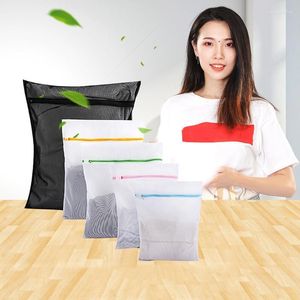 Mesh Laundry Bag Zipper Organizer Travel Storage Clothes Bra Stockings Underwear Washing 5pcs Set Bags