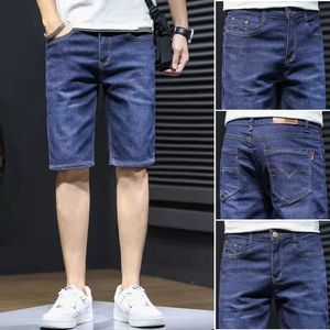 Calça masculina shorts jeans jeans jeans curtos cocos curtos grafiti ripped capris shkinny jeans designers masculina roupas 576