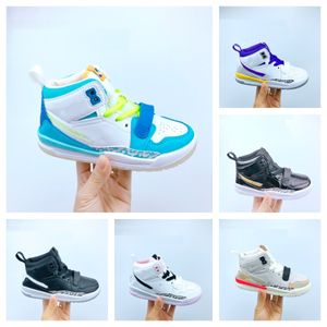 Chaussure Gs achat en gros de 312 Chaussures de basket ball Jorden Legacy GS Sneakers pour enfants Toddler Jeunesse Trainer Sketboard Sports Casual Casual Boy Girl Girl Formatrices Sude Cuir Taille