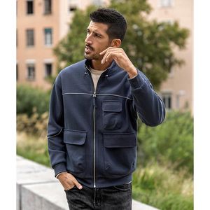 メンズジャケット2022秋のストリートファッションジャケットメンコートマルチポケットカーゴ高品質の服zipプラスサイズ8827m's