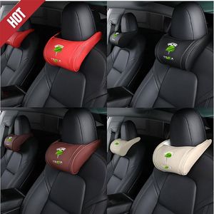 Wholesale pillow neck for sale - Group buy for Tesla Model S X Y Car Seat Headrest Neck Pillow Cushion Neck Headrest PC3172