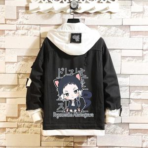 Kadın Hoodies Sweatshirts Nakajima Atushi Kadın Erkek Hoodie 3d Anime Sokak Köpekleri Kostüm Dazai Osamu Jean Ceket Nakahara Chuuya Deni