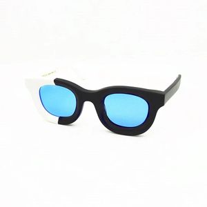 James Tart 243s óculos de sol para homens mulheres estilo de verão anti-ultravioleta placa retro quadro completo caixa aleatória