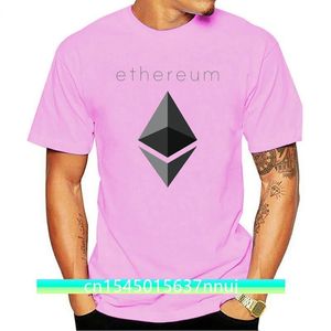 T-Shirt Ethereum-Projekt Kryptowährung Blockchain Kurzarm Rundhals Erwachsene Herren Übergröße T-Shirt Tops Reine Baumwolle T 220702