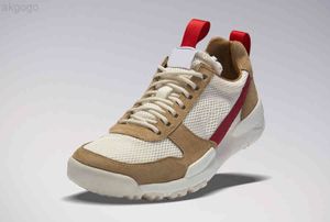 2022 Tom Sachs x Craft Mars Yard Jard 2.0 TS Soint Limited Sneaker Sneaker Лучший качественный натуральный спортивный спортивный красный клен Аутентичные спортивные туфли с оригинальной B