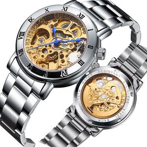 WristWatches Relogio feminino ik kolorowanki dla kobiet panie automatyczny szkielet na nadgarstek Wodoodporny mechaniczny zegarki.