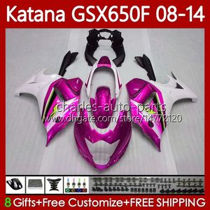 Bodywork For SUZUKI KATANA Pearl Rose GSXF 650 GSX-650F GSX650F GSXF650 2008 2009 2010 2011 12 13 14 120No.98 GSX 650F GSXF-650 08 09 10 11 2012 2013 2014 OEM Fairings