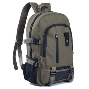 Outdoor Bags Unisex Backpacks Women Vintage Canvas Backpack Rucksack Preppy School Satchel Men Travel Shoulder Bag BagsOutdoor