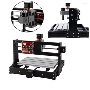 Yazıcılar 3018 PRO CNC DIY Gravür Makinesi Lazer 3 Eksen PCB Freze Masaüstü Ahşap Yönlendirici Gravor Grbl Kontrol Reprinters ROGE22