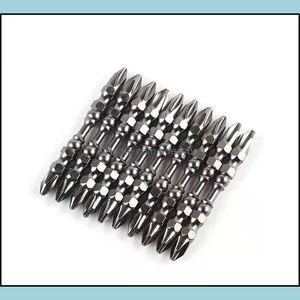 Śrubokręty ręczne narzędzia do naprawy robót Zestaw śrubokrętny Chrome Vanadium Magnetyczne Precision Bits Ustaw 10 x ph2 65 mm deli bdesybag DHA4F