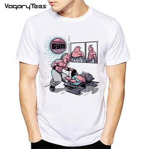 Anime z t-shirt rolig manga fitness tshirt mäns anpassade tecknad demon vikt lyftning tee shirt camiseta 220507