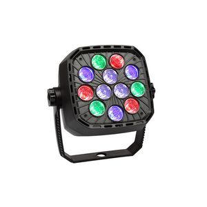 Sahne par ışığı RGBW LED PAR LIGHT DMX 512 Ses Aktif Işık Disko Parti Işıkları Tatil için KTV DJ Düğün Doğum Günü Işığı