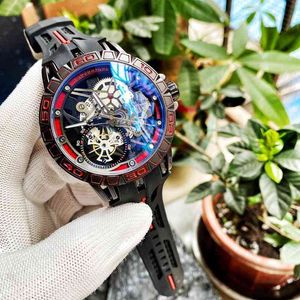 Classic Fashion Watches New Roge Dubui Excalibur 46 (haojue) Series Tourbillo Wrist Watch As Luxury Style and I3y8