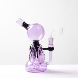 glass bong bongs ash catcher bubbler Smoking Accessories Hookahs Chain ball hookah pipe recycler oil drilling tower pipe ice trap classic smoke