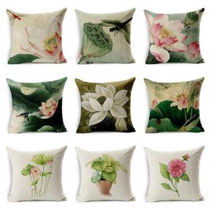 Almofada/travesseiro decorativo lindas flores de almofada de costas Caso abraçando com rosas de flores para casa de sofá -cardolho de colcha/decorativo