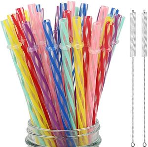 33 Reusable Plastic Straws
