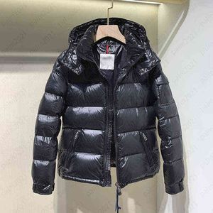 Designer Down Puffer Jacket Matter Classic Winter France Brand Män och kvinnor par avtagbara huva tjocka rockar varma vindbrytare moncker jackor