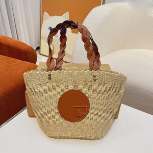 borse firmate borse da donna di lusso borsa per il tempo libero borsa a secchiello borsa da viaggio di grande capacità borsa da viaggio intrecciata in paglia borsa da spiaggia portatile stile buono bello