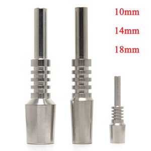 10mm 14mm 18mm Titanium Nail Accessori per fumatori Tip Unghie invertite Ti Punte in titanio per pipe ad acqua in vetro