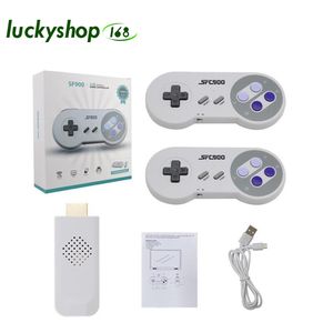 Controller wireless 2.4G Console per giochi 4K Video HD adatto per PS1/FC/GBA Retro Dandy Lettori di giochi portatili 926 giochi classici SF900