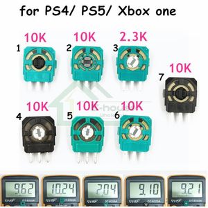 ingrosso Potenziometro Con Interruttore-5pcs D Joystick Asse analogico resistori potenziometro PlayStation PS5 Controller Micro Switch Xbox One per NS Pro